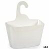 Supporto Contenitore per Vasca da Bagno Berilo G-507 Bianco Plastica 11,5 x 31,5 x 28,5 cm (24 Unità)