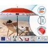 Ombrellone Rosso Ø 200 cm SPF50+ Ancora