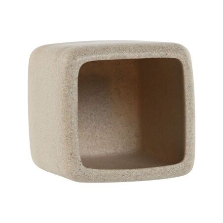 Bicchiere Home ESPRIT Crema Resina 8 x 8 x 10 cm