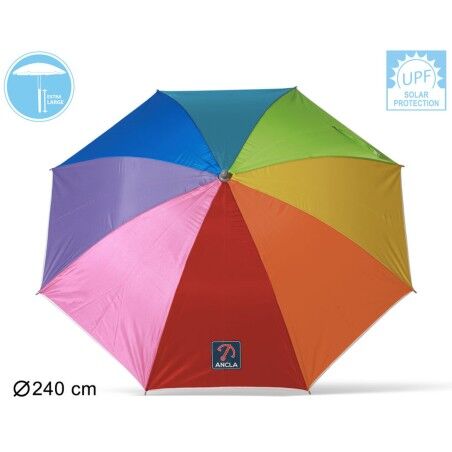 Ombrellone 240 cm UPF 50+ Arcobaleno