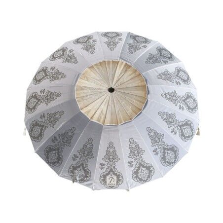 Ombrellone Bianco Ø 220 cm SPF50+ Boho