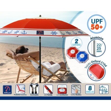 Ombrellone Ø 200 cm SPF50+ Ancora
