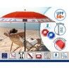 Ombrellone Ø 200 cm SPF50+ Ancora