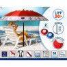 Ombrellone Ø 220 cm SPF50+ Ancora