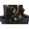 Fontana da giardino Home ESPRIT Resina Buddha Orientale 21 x 19 x 27 cm (2 Unità)