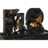 Fontana da giardino Home ESPRIT Resina Buddha Orientale 21 x 19 x 27 cm (2 Unità)