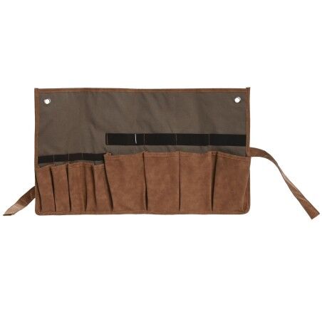 Contenitore degli attrezzi Home ESPRIT Marrone 54 x 29 x 6 cm