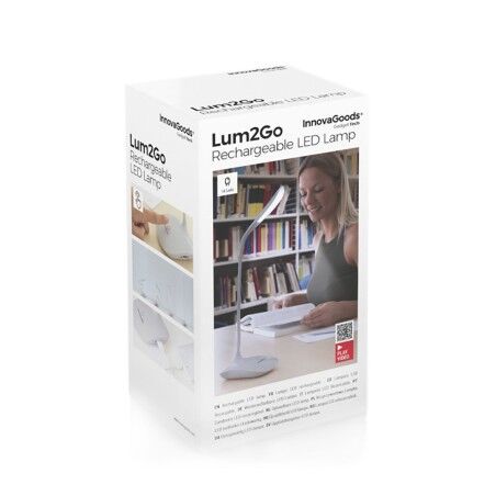 Lampada a LED Ricaricabile Touch da Tavolo Lum2Go InnovaGoods