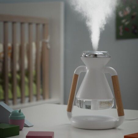 Umidificatore Diffusore per Ambienti e Caricabatterie Wireless 3 in 1 Misvolt InnovaGoods