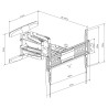 Supporto TV TM Electron 32"-65" 50 kg