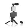 Kit Vlogging con Luce, Microfono e Telecomando Plodni InnovaGoods 6 Pezzi