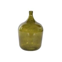Vaso Home ESPRIT Verde Vetro Temperato 36 x 36 x 56 cm