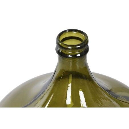 Vaso Home ESPRIT Verde Vetro Temperato 36 x 36 x 56 cm