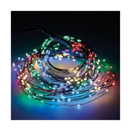Ghirlanda di Luci LED Lumineo Multicolore Argentato