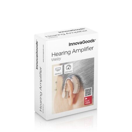 Amplificatore Acustico Retroauricolare con Accessori Welzy InnovaGoods 1 Unità