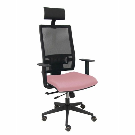 Sedia Ufficio con Poggiatesta Piqueras y Crespo B10CRPC Rosa