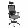 Sedia Ufficio con Poggiatesta Piqueras y Crespo B10CRPC Grigio