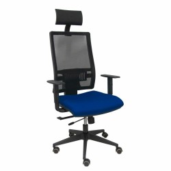Sedia Ufficio con Poggiatesta Piqueras y Crespo B10CRPC Blu Marino