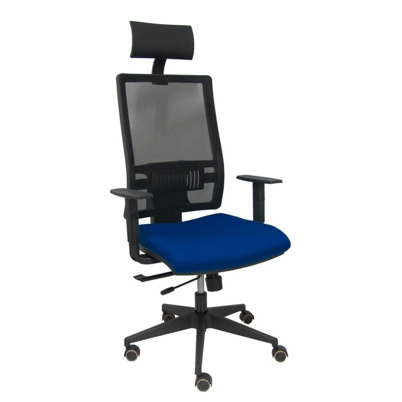 Sedia Ufficio con Poggiatesta Piqueras y Crespo B10CRPC Blu Marino Sedia Ufficio con Poggiatesta Piqueras y Crespo B10CRPC Blu Marino