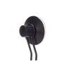 Scopino per il Bagno Berilo CN-W3100-15 Nero Acciaio ABS 10 x 36 x 10 cm (12 Unità)