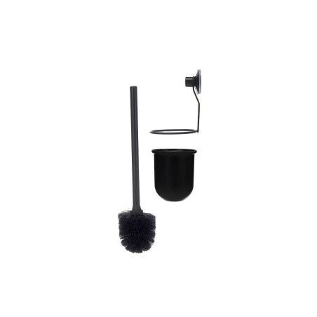 Scopino per il Bagno Berilo CN-W3100-15 Nero Acciaio ABS 10 x 36 x 10 cm (12 Unità)