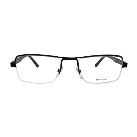 Montatura per Occhiali Uomo Police Nero Ø 52 mm