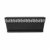Vaso rettangolare da Balcone Stefanplast Gaia Antracite Plastica 49,5 x 17 x 19 cm (12 Unità)