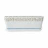 Vaso rettangolare da Balcone Stefanplast Gaia Bianco Plastica 49,5 x 17 x 19 cm (12 Unità)