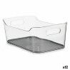 Contenitori per Cassetti Kinvara W623318 Grigio Plastica riciclata 17 x 10,5 x 24,5 cm (12 Unità)
