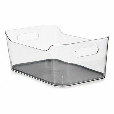 Contenitori per Cassetti Kinvara W623318 Grigio Plastica riciclata 17 x 10,5 x 24,5 cm (12 Unità)