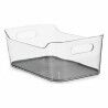 Contenitori per Cassetti Kinvara W623318 Grigio Plastica riciclata 17 x 10,5 x 24,5 cm (12 Unità)
