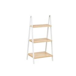 Scaffale da Bagno Berilo WR5504-3-431 Bianco Naturale 40,3 x 81,5 x 30 cm