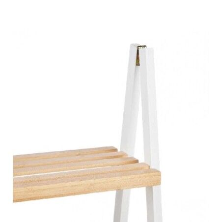 Scaffale da Bagno Berilo WR5504-3-431 Bianco Naturale 40,3 x 81,5 x 30 cm