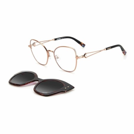 Montatura per Occhiali + Occhiali da Sole Missoni MIS-0054-CS-DDB Ø 53 mm Clip On