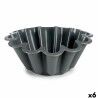Stampo per Dolci Kinvara HH477 Grigio chiaro Grigio scuro Silicone 1,5 L 24,5 x 10 x 24,5 cm (6 Unità)