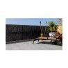 Recinzione da Giardino Nortene Fency wick Nero (1 x 3 m)