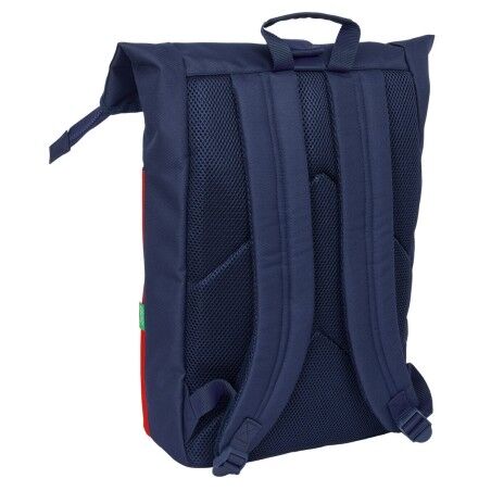Zaino per Portatile Benetton Flag Blu Marino 28 x 42 x 13 cm