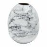 Vaso DKD Home Decor Metallo Marrone Bianco Marmo Moderno (13 x 13 x 16 cm) (2 Unità)