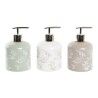 Dispenser di Sapone DKD Home Decor Cristallo ABS 350 ml (8 x 8 x 14 cm) (3 Unità)