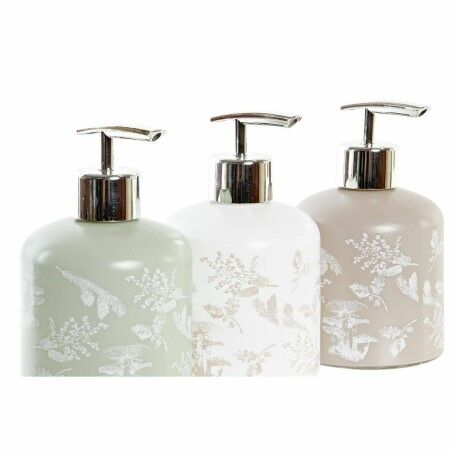 Dispenser di Sapone DKD Home Decor Cristallo ABS 350 ml (8 x 8 x 14 cm) (3 Unità)