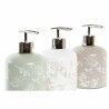 Dispenser di Sapone DKD Home Decor Cristallo ABS 350 ml (8 x 8 x 14 cm) (3 Unità)