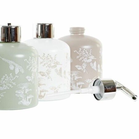 Dispenser di Sapone DKD Home Decor Cristallo ABS 350 ml (8 x 8 x 14 cm) (3 Unità)