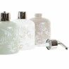 Dispenser di Sapone DKD Home Decor Cristallo ABS 350 ml (8 x 8 x 14 cm) (3 Unità)