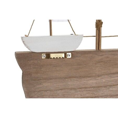 Appendiabiti da parete DKD Home Decor Legno MDF (34,5 x 1,5 x 21,5 cm)