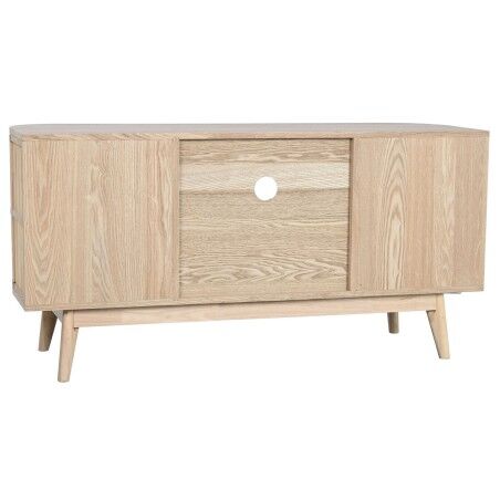 Mobile TV Home ESPRIT Dorato Naturale Rattan Abete 120 x 40 x 60 cm