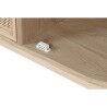 Mobile TV Home ESPRIT Dorato Naturale Rattan Abete 120 x 40 x 60 cm