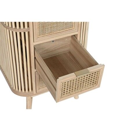 Cassettiera Home ESPRIT Dorato Naturale Abete 48 x 35 x 105 cm