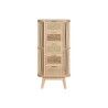 Cassettiera Home ESPRIT Dorato Naturale Abete 48 x 35 x 105 cm