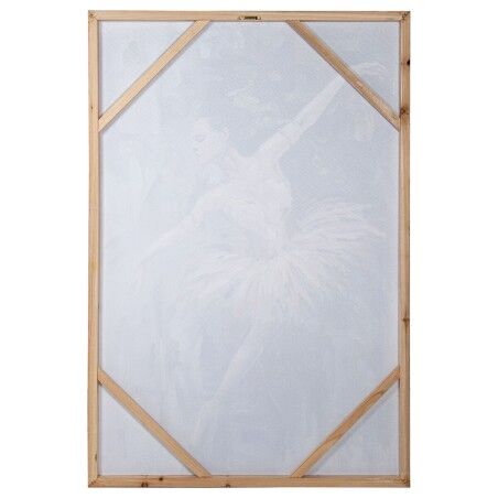 Quadro Alexandra House Living Legno Ballerina 80 x 120 x 3 cm