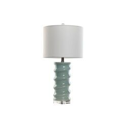 Lampada da tavolo Home ESPRIT Bianco Blu cielo 50 W 220 V